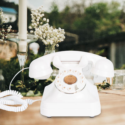Şık Düğün Misafir defteri Telefon Şarj edilebilir Güçlü Düğün için Vintage Telefon Kaydedici