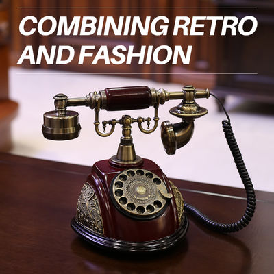 Retro Ses Telefonu Misafir Kitabı Bebek Duşları Düğün Kitabı Dilekleri Yakalamak İçin Mesajlar