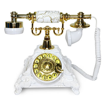 Bronz Düğün Telefon Misafir Kitabı Şarj edilebilir Telefon Ses Misafir Kitabı Mezuniyet