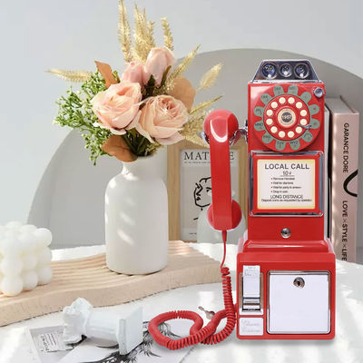 Plastik Telefon Konuk Kitabı Basit İşlem Sesli Telefon Etkinlikler İçin Konuk Kitabı