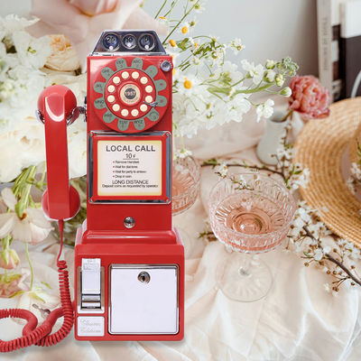 Plastik Telefon Konuk Kitabı Basit İşlem Sesli Telefon Etkinlikler İçin Konuk Kitabı