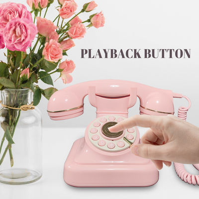 Plastik Düğün Ses Misafir Kitabı 32GB Bellek Misafir Telefon Kitabı USB Arayüzü