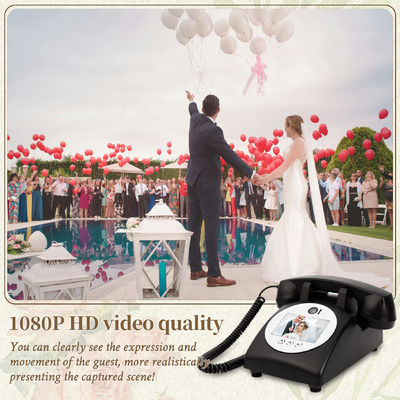 32GB Video Konuk Kitabı HD 1080P Telefon Konuk Kitabı Gece Işığıyla Sevgili Hatıralar İçin