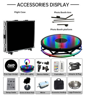 Fotoğraf ve Videolar için 360 Fotoğraf Booth Platformu